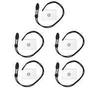 BESPORTBLE 5 Piezas espejo de señales espejo de viaje luz de camping recargable espejo de cuerpo completo reflexivo filtros espacio caza caceria espejo de emergencia espejos de señal Acrílico