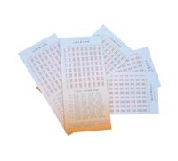 BESPORTBLE 5 Piezas Guía I Ching Hexagramas Libro Ilustrado Preciso para Lecturas y Aprendizaje Divinación Completa