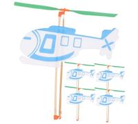 BESPORTBLE 5 Piezas Helicóptero Juguete para de Goma Planeador Práctico y para Ejercicio Manual y Relación Hijos