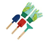 BESPORTBLE 5 Piezas Herramientas de Jardinería Infantil con Pala Rastrillo y Guantes para Juguetes al Aire para Jardinería y Cumpleaños Color Aleatorio Color Aleatorio