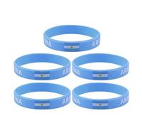 5 Piezas Silicona Argentina País Pulsera Deportes Nacional de País Pulsera para Evento Deportivo 2020 Olimpiada Copa Favor