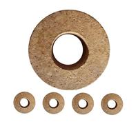 BESPORTBLE 5 Piezas Tapa del Jarrón Hidropónico Tapas para Maceteros Hidropónicos Jardinera De Escritorio Maceteros De Agua para Plantas De Interior Olla Hidropónica Light Brown De Madera
