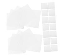 BESPORTBLE 5 Series Paño De Limpieza De Plata para Vasos Envueltas Individualmente De Gafas De Joyas De Limpieza Pantalla Ante 50 Piezas X 5