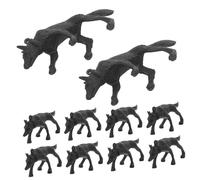 BESPORTBLE 50 Piezas Figuras de Realistas Simulados para Mesa de Arena Juguetes para Desarrollo Cognitivo Infantil Compacto para Expresión Emocional y Coordinación Manual