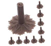 BESPORTBLE 50 Piezas Modelo De Pies De Árbol Modelo De Árboles Base De Árboles Modelo De Arquitectura Modelo De Paisaje En Miniatura Partido del Paisaje Light Brown El Plastico