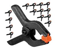 BESPORTBLE 50piezas Abrazaderas de Resorte para Fondos Clips Resistentes para Fondos de Fotografía para Soporte de Estudio Fotográfico Abrazaderas de Plástico para Lienzo Papel