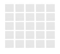 BESPORTBLE 52 Piezas Teclas de Piano de Material Blanco, Herramientas de Reparación de Pianos, Piezas Pequeñas para Sustituir Teclas Viejas, Ligeras y Fáciles de Llevar
