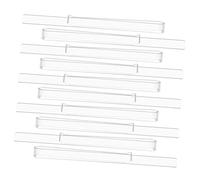 BESPORTBLE 5pares Pinzas Acrílicas Para Partituras Piano De Clips Transparentes Portapáginas Música Para Pianistas y Músicos Diseño Simple y Textura Fina