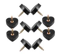 BESPORTBLE 5pares Puntas De Tacón Pinchos Repuestos Para Tacones Altos De Consejos Para Reparar Zapatos Para Eventos Formales