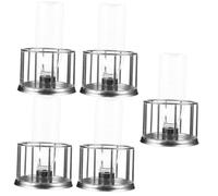 BESPORTBLE 5piezas Alimentador De Agua para Reptiles De Acero Inoxidable Mini Comedero para Tortugas Dispensador Multifuncional De Alimentos para Mascotas Plato para Tortugas Terrestres y
