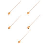 BESPORTBLE 5piezas Bastón De Ejercicio para Betta De Madera para Mantener y De para Entrenamiento y Ejercicios Agua Ella