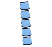 BESPORTBLE 5piezas Collar Refrescante para Bandana De Enfriamiento para Verano y Transpirable para Caminatas y Actividades Negros