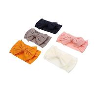 BESPORTBLE 5piezas Diadema Lazo para Niñas de Cinta Cabello de Accesorios Pelo de Bebe Niña para Primera Comunión