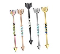 BESPORTBLE 5piezas Joyas Hueso Oreja Barra Para Piercing y Alfiler Oreja Accesorios De Pendiente De Cartílago Para Mujer