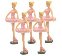 BESPORTBLE 5piezas Muñeca Bailarina De Música Accesorios para Muñecas Decoración De Bailarinas De Ballet para Princesas