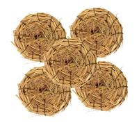 BESPORTBLE 5piezas Nido De Pájaro Mano Decorativo para Jardín para Regalos De Nido Vacío y Decoración De Fiesta