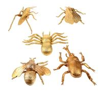 BESPORTBLE 5Piezas Simulados Realistas para Educativos Interesantes de Reptiles para Desarrollo Cognitivo Infantil