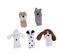 BESPORTBLE 5Piezas Títeres de Dedo de Animales para Pack de Educativos para Desarrollo y Educación Temprana para Atención Infantil