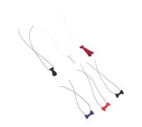 BESPORTBLE 6 Piezas Corbata de Lazo de muñeca Decorativa Neto de muñecas pequeña Corbata Mini Ropa de Ropa Corbata de muñecos diminutos Mini Bowtie muñecas de Moda Corbata Mini Pajarita paño