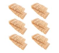 BESPORTBLE 6 Piezas De Decoración De Techos De Paja Artificial Modelo DIY Techo De Paja Material para En Miniatura De Artificial Material para En Miniatura