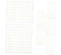 BESPORTBLE 6 Piezas Divisor de Acuario tabique de pecera Plato de pecera Filtro pecera Accesorios pecera Red divisoria para peceras Placa de Aislamiento Inferior Malla Placa de Filtro Cortar