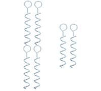 BESPORTBLE 6 Piezas Estacas de Hierro para Tienda de Campaña Clavos Resistentes para Fijación de y Anclaje Exteriores Herramientas Duraderas para Camping y Jardín