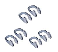 BESPORTBLE 6 Piezas pinza nariz natación adulto pinzas nariz natación adulto pinza nasal para adultos clip de nariz para nadar niños tapones para la nariz de agua Boquilla tapones oidos Black
