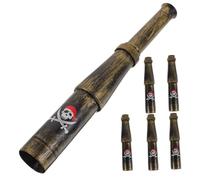 BESPORTBLE 6 Piezas Telescopios Pirata Monoculares de Juguete para Telescopios Portátiles para Fiestas Temáticas y Decoración de Accesorios Infantiles