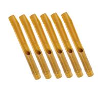 BESPORTBLE 6 Piezas Tubo de Campana de Viento de bambú Campanas de Viento conmemorativas Piezas de Repuesto para Decoraciones de jardín de bambú carillón de Viento Hueco