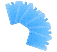 BESPORTBLE 6 Piezas Unidades Paquetes de Hielo para Ventilador Reutilizables y Portátiles Bloques de Congelador para Nevera Portátil y Transporte Cadena de Frío para Camping y Picnic