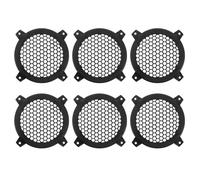 BESPORTBLE 6 Rejillas de plástico para Altavoces | Cubierta Redonda de Malla de 4" | Cubierta Antipolvo para subwoofer | Estuche Protector para Rejilla de Altavoz para Audio doméstico |