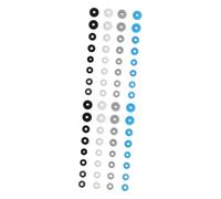 BESPORTBLE 64piezas Tapones De Silicona Para Auriculares Accesorios Para Auriculares Anti-ruido Compatible