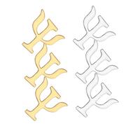 BESPORTBLE 6piezas Alfileres De Psicología y Plata Broches Decorativos Para Mochilas y Chaquetas Joyería Médica Para y Enfermeras Accesorios Elegantes Para Hombres y Mujeres