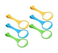 BESPORTBLE 6Piezas Anillos de Cuna de Niño Niña Anillos de Extracción para Fortalecer Brazos Herramientas de Asistencia para Caminar para Recién Nacidos y Bebés
