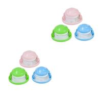 BESPORTBLE 6piezas Bolsa De Filtración para Lavadora Filtro De Malla para Pelo De Mascotas Atrapa Pelusa para Ropa Reutilizable y Eficaz La Eliminación De Cabello Color Aleatorio