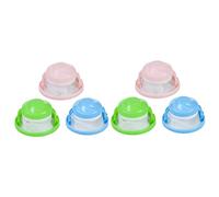 BESPORTBLE 6piezas Bolsa De Filtrado para Lavadora Atrapa Pelos De Mascotas Filtro De Pelusa Reutilizable Herramienta De Limpieza para Perros y Gatos Bolsa De Malla Eva para Lavandería
