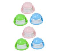 BESPORTBLE 6piezas Bolsa De Filtro De para Lavadora Eliminador De Pelo De Atrapa Pelusa y Ropa Bolsa De Filtración Eva Color Aleatorio