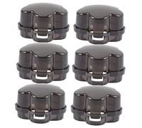 BESPORTBLE 6Piezas Cubiertas De Seguridad Para Perillas Gas De Protección Infantil Para Cocinas Práctico y Previene Activación Accidental De Quemadores