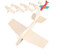 BESPORTBLE 6piezas De De Madera para Pintar para Niño Niña Juguete DIY para Manualidades Estimula Habilidades Creativas y Coordinación Manual
