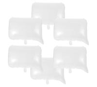 BESPORTBLE 6piezas Globos Blancos Escritos Decoraciones Inflables Para Fiestas De Cumpleaños Bodas y Graduaciones Accesorios De