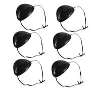 BESPORTBLE 6piezas Parche De Pirata Para Cosplay Fiesta Halloween Negro Unidades Accesorio De Máscara Decoración De Parodia