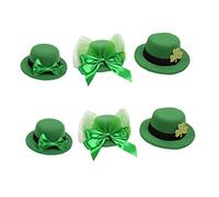 BESPORTBLE 6piezas Pinza Pelo De Verde Accesorio De Cabeza De Fiesta Día De San Patricio Unidades Para Celebraciones Irlandesas