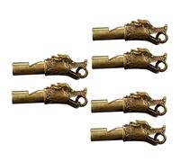 BESPORTBLE 6piezas Silbato De Dragón Para Entrenamiento y Supervivencia Silbato De Emergencia Portátil Para Actividades Al Aire y Autoprotección