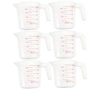 BESPORTBLE 6piezas Taza Medidora De Alimentos para Aves Jóvenes para Alimentación De y Reutilizable y De Limpiar