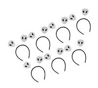BESPORTBLE 7 Piezas Diadema de Lentejuelas Extraterrestre para Fiesta Halloween Accesorio Brillante para Cosplay y Celebraciones Temáticas