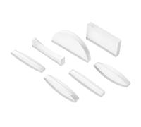 BESPORTBLE 7 Piezas Lentes Ópticas Transparentes Cóncavas y Convexas para Enseñanza de Física Alta Precisión y Portátil para Experimentos de Refracción y Reflexión Aulas y Laboratorios