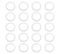 BESPORTBLE 72 Piezas Anillos de Sellado de Silicona para Tubos de Vacío de 47mm, Tapa del Extremo del Calentador Solar Sellado que Previene Pérdida de Calor para Spa