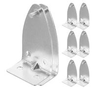 BESPORTBLE 8 Ganchos Metálicos para Persianas Soporte de Cuerda, Clips de Posicionamiento Antideslizantes para Cortinas Enrollables y Verticales, Accesorios para Fijar Cortinas en Hogar