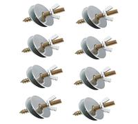 BESPORTBLE 8 Juegos Kit de Tornillos para Jaula de Pájaros y Pequeños Animales con Arandelas Planas Accesorios Prácticos para Instalación Estable Jaulas de Hurones Hámsters y Periquitos