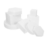 BESPORTBLE 8 Piezas Accesorios para Fotografía Cubo Decoración Geométrica para Joyería y Cosméticos Props y Duraderos para Sesión Fotográfica Interior y Exterior